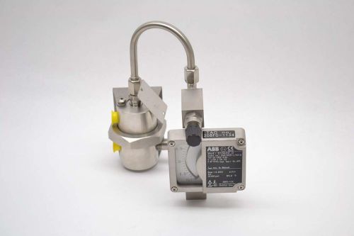 New abb d10a32 0 25psi stainless 1/4 in 0-2cfm flow tube flow meter b468539 for sale