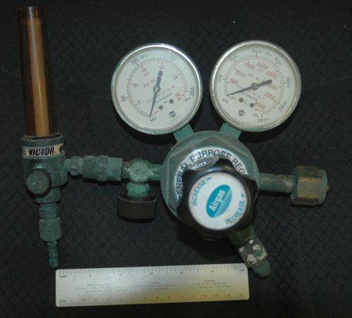 Airgas general purpose regulator gpt272a-350 max inlet pressure 3000 psig w/flow for sale