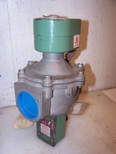 NEW ASCO 2&#034; SHUTOFF VALVE CATALOG 8043A77 WITH POSITION INDICATING SWITCH 120VAC