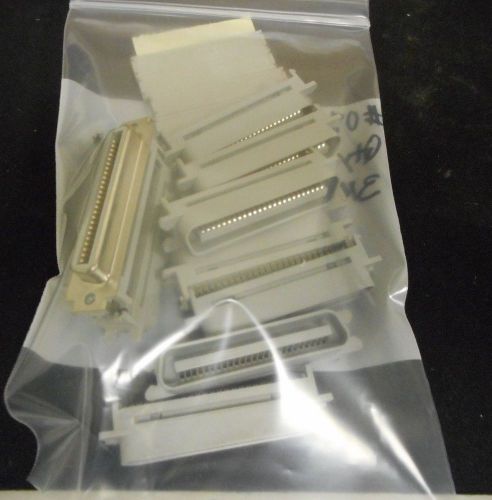 3M, 3564-1001 CONNECTOR, D- RIBBON, 50 POSITION MALE  ( LOT OF 10 )