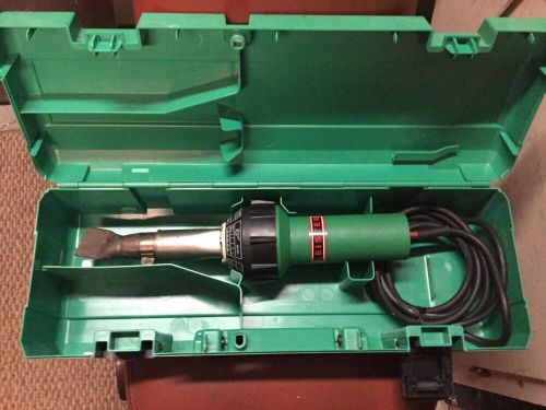 Leister ch-6060 triad-s hot air blower heat gun welder used once w/case for sale