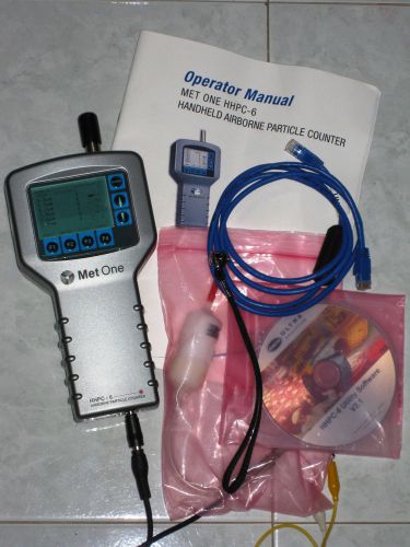 Hach ultra analytics metone hhpc-6 portable 6 channel particle counter w/ accs for sale