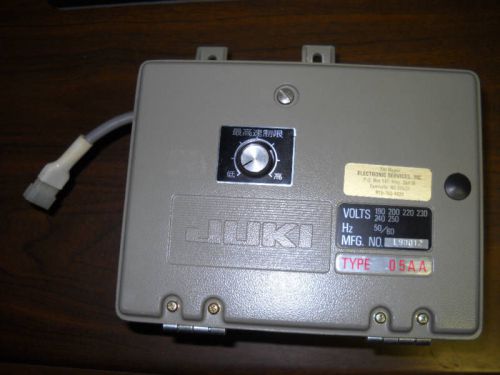 Juki sewing machine control 05aa 190 - 250 volt 50/60hz for sale
