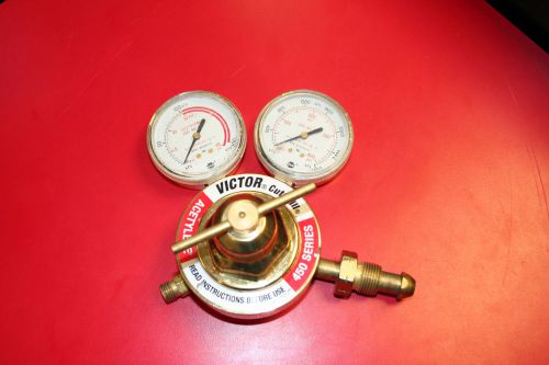 Victor gauge 450 series professional single stage regulator for sale