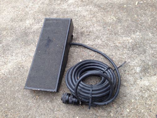 Profax remote foot control w/25ft cord &amp; 6 pin plug no. lfc-870 for sale