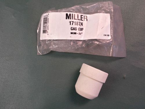 Miller 171874 80 amp plasma gas cups (2pcs) mc80, mc80m torch spectrum 1251 for sale