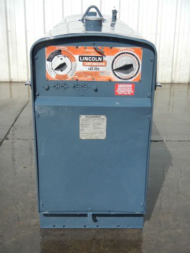 Lincoln sae-400 red face redface sheild arc diesel pipeline welder for sale