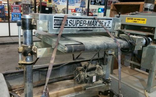 Super max 25 hd double drum sander by performax for sale