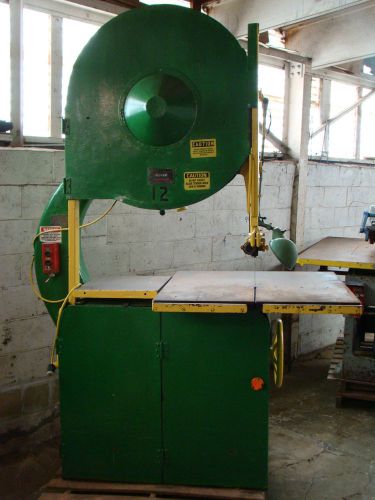 Oliver machinery company vertical bandsaw 5hp 220/440v model no. 116 for sale