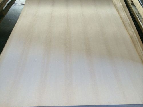 Wood Veneer Birdseye Maple 49x50 1pcs total 10Mil Paper Backed&#034;EXOTIC&#034; 505/5A.2