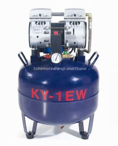 New one driving one 32l medical noiseless oilless dental air compressor ce for sale