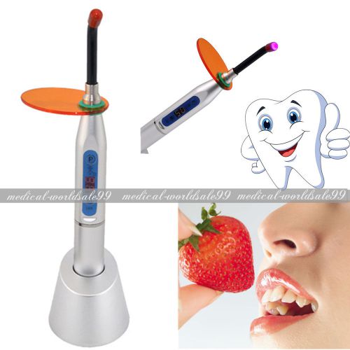 2015 big sale dental 5w wireless curing light lamp 1500mw optical fiber casilver for sale