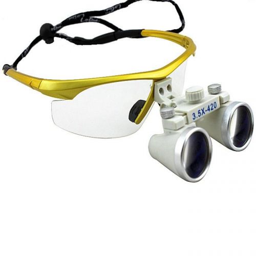 Sale 3.5 x dental surgical binocular loupes dentist 420mm welcome top for sale
