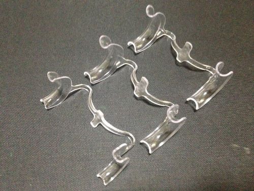 9pc Dental Teeth S-Shape Intraoral Cheek Lip Retractor Opener Mouth