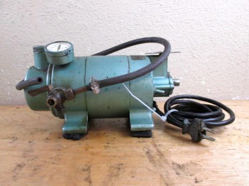 Handy and harman dental lab vacuum pump for use with a porcelain furnace for sale