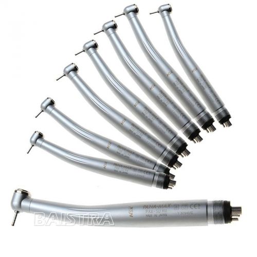 8xdental nsk style pax standard push button high speed handpiece m4 single spray for sale