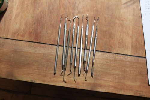 dental hand instruments scalers/ carvers /picks/probes   stainless