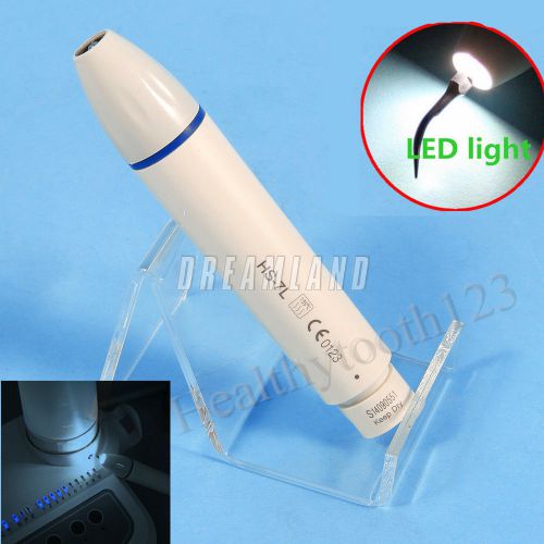 Dental Fiber Optic LED light Handpiece Fit DTE/SATELEC Ultrasonic Scaler Tips