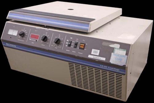 Beckman gs-6r industrial laboratory refrigerated centrifuge no rotor - parts for sale