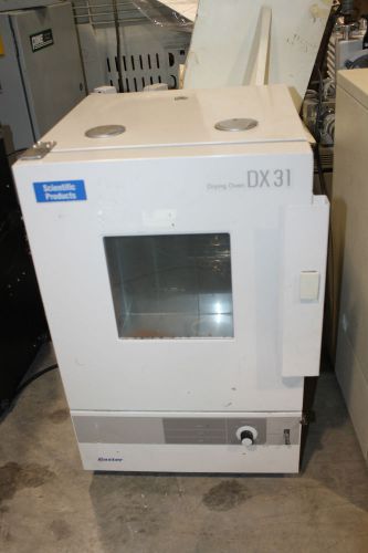 Scientific Products BAXTER Drying Oven DX-31 DX31 WORKING