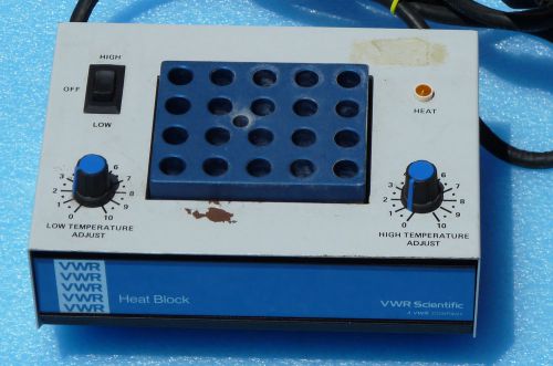 VWR  Dry Block Heater # 13259-005 inventory 212