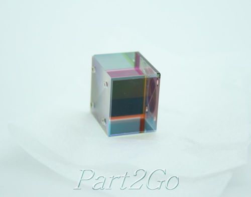 Optical Prism Laser Optics Beam Splitter Cube 22x22x17.5 mm clear