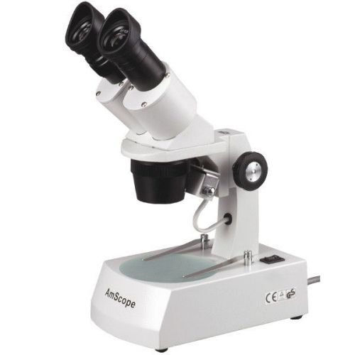 5x-10x-15x-30x binocular stereo microscope with 2 halogen lights for sale