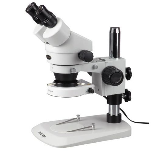 3.5X-90X Stereo Zoom Inspection Microscope with 80 LED Ring Light