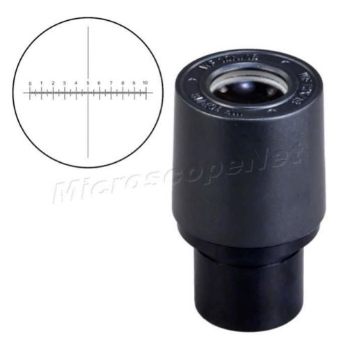 Wf10x/18 widefield microscope eyepiece with horizontal reticle 23.2mm for sale