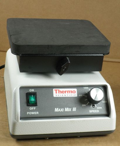 Thermo scientific maxi mix iii m65825 stirrer vortex mixer for sale