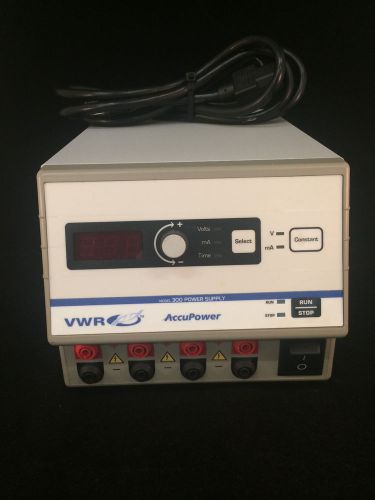 VWR AccuPower Model 300 Power Supply