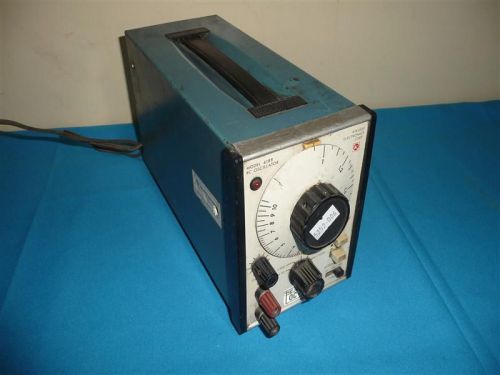 Kikusui 418B RC Oscillator Defective for parts