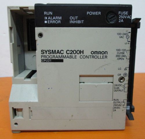 OMRON SYSMAC C200H PROGRAMMABLE CONTROLLER CPU21