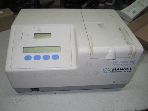 SHIMADZU  Fluorometer Recorder Model RF-MINI 150 [MANDEL]