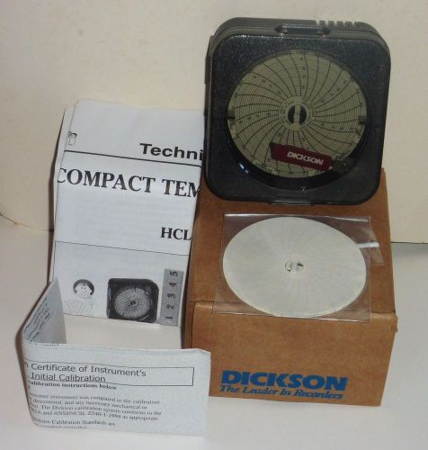 Dickson compact temperature recorder model sc337 new for sale