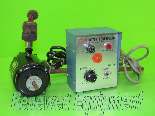 Gkh reversible gt-21 motor controller with gkh gt21-18 stirrer #4 for sale