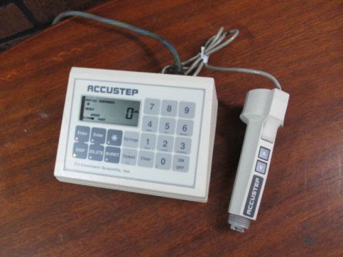 Accustep tri-continent repetitive syringe dispenser - 30 day warranty for sale