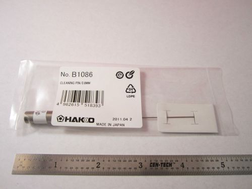 LAB SYRINGE CLEANING PIN HAKKO JAPAN B1086 0.8 mm  BIN#1C