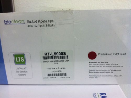 Bioclean Racked Pipette Tips RT-L5000S