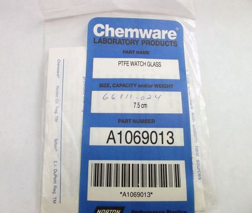 (CS-568) Chemware® PTFE Watch Glasses/Beaker Covers 7.5 cm Diameter A1069013