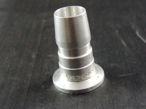 Mdc high vacuum tubing nipple flange connector 1 3/4&#034; length 5/8&#034; opening for sale
