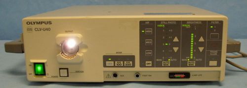 Olympus Evis Universal Light Source Video Processor Model CLV-U40 - Console Only