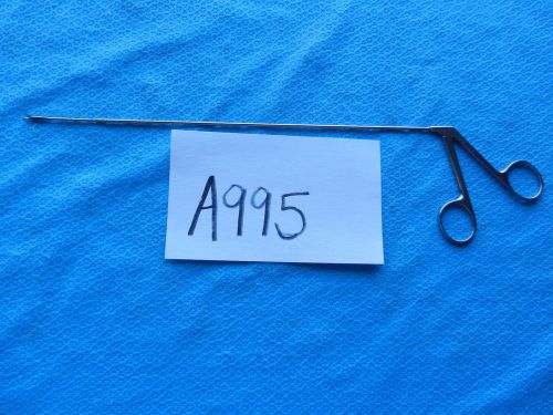 Aesculap Surgical ENT Micro Laryngeal Scissors Curved Right  25cm OP312