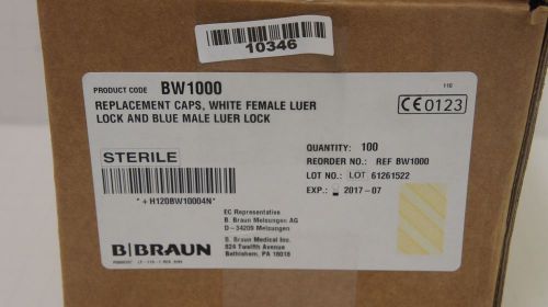Braun BW1000 Replacement Caps ~ Box of 100