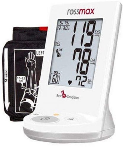 Combo offer: rossmax ad761 digital bp monitor aami approved+digital thermometer for sale