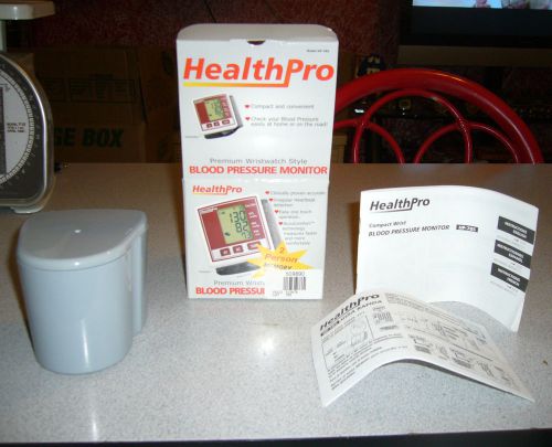 LATEST BLOOD PRESSUE MONITOR HELTH PRO 2 PERSON MEMORY NEW IN BOX