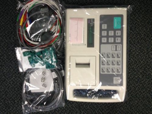 Kenz-108 ECG/ EKG UNIT  IN GREAT WORKING CONDITION ALL NEW CABLES AND BATTERY