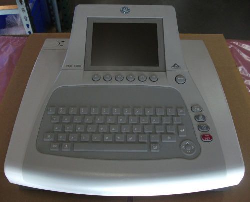 Ge mac 3500 resting ecg analysis system for sale