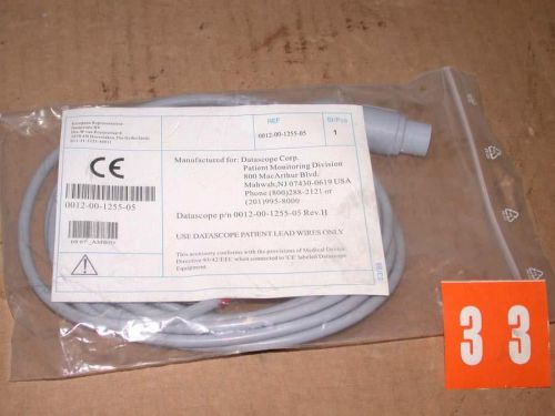 Datascope 0012-00-1255-05 ECG Trunk Cable FREE S&amp;H