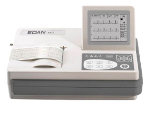 Edan se-3 ecg (wide screen) - brand new electrocardiograph for sale